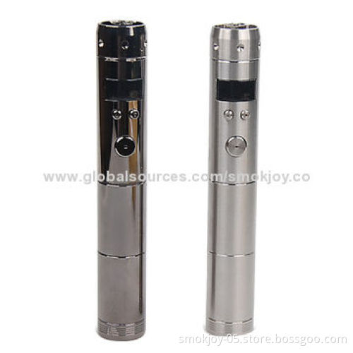 Smokjoy Stainless/Chrome Vamo V5 Clone Mod with 2,200mAh Battery Capacity